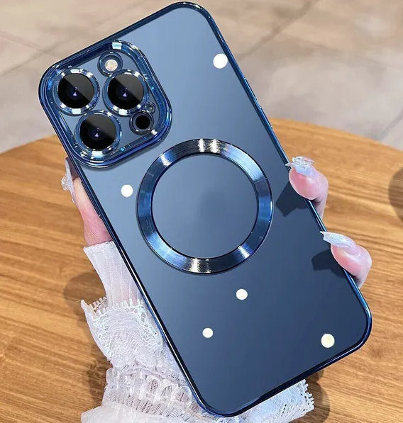 iPhone MagSafe Case – 360° Protection with Camera Lens Cover (11/12/13/14 Pro Max)